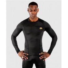 Рашгард Venum G-Fit Rashguard Short Sleeves Black Gold