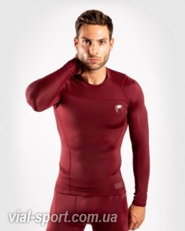 Рашгард Venum G-Fit Rashguard Long Sleeves Burgundy