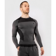 Рашгард Venum G-Fit Rashguard Long Sleeves Grey Black