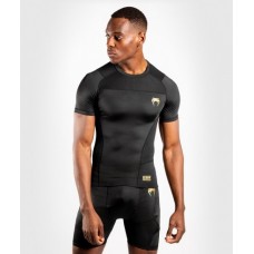 Рашгард Venum G-Fit Rashguard Short Sleeves Black Gold