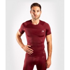 Рашгард Venum G-Fit Rashguard Short Sleeves Burgundy