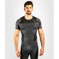 Рашгард Venum G-Fit Rashguard Short Sleeves Grey Black