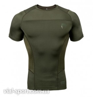 Рашгард Venum G-Fit Rashguard Short Sleeves Khaki