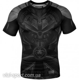 Рашгард Venum Gladiator 3.0 Rashguard Short Black