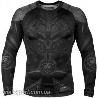 Рашгард Venum Gladiator 3.0 Rashguard Long Sleeves Black