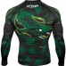 Рашгард Venum Green Viper Rashguards Long Black Green