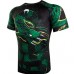 Рашгард Venum Green Viper Rashguards Short Black Green