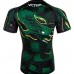 Рашгард Venum Green Viper Rashguards Short Black Green