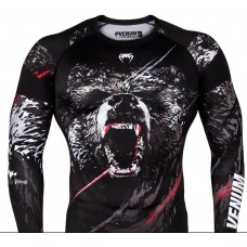 Рашгард Venum Grizzli Rashguard Long Sleeves Black