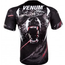 Рашгард Venum Grizzli Rashguard Short Sleeves Black