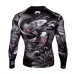 Рашгард Venum Koi 2.0 Rashguards Long Black White