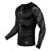 Рашгард Venum Logos Rashguard Long Sleeves Black Black