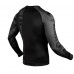 Рашгард Venum Logos Rashguard Long Sleeves Black Black