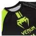 Рашгард Venum Logos Rashguard Long Sleeves Black Neo Yellow