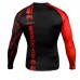 Рашгард Venum Logos Rashguard Long Sleeves Black Red