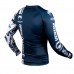 Рашгард Venum Logos Rashguard Long Sleeves Navy Blue White