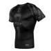 Рашгард Venum Logos Rashguard Short Sleeves Black Black