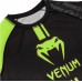 Рашгард Venum Logos Short Sleeves Rashguard Black Neo Yellow