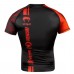 Рашгард Venum Logos Short Sleeves Rashguard Black Red