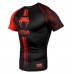 Рашгард Venum Logos Short Sleeves Rashguard Black Red