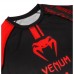 Рашгард Venum Logos Short Sleeves Rashguard Black Red