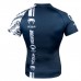 Рашгард Venum Logos Short Sleeves Rashguard Navy Blue White