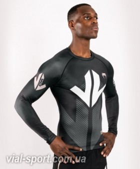 Рашгард Venum Loma Arrow Long Sleeves Rashguards Black White