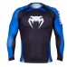 Рашгард Venum No Gi IBJJF Approved Rash Guard Black Blue