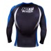 Рашгард Venum No Gi IBJJF Approved Rash Guard Black Blue