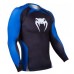 Рашгард Venum No Gi IBJJF Approved Rash Guard Black Blue