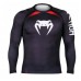 Рашгард Venum No Gi IBJJF Approved Rash Guard Black Red