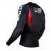 Рашгард Venum No Gi IBJJF Approved Rash Guard Black Red