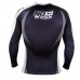 Рашгард Venum No Gi IBJJF Approved Rash Guard Black White