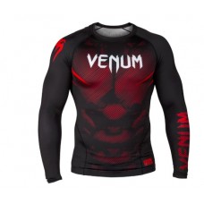 Рашгард Venum NoGi 2.0 Rashguard Long Sleeves Black Red