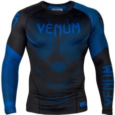 Рашгард Venum NoGi 2.0 Rashguard Long Sleeves Black Blue