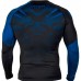 Рашгард Venum NoGi 2.0 Rashguard Long Sleeves Black Blue