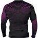 Рашгард Venum NoGi 2.0 Rashguard Long Sleeves Black Purple