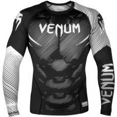 Рашгард Venum NoGi 2.0 Rashguard Long Sleeves Black White