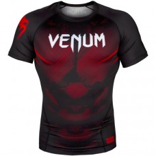 Рашгард Venum NoGi 2.0 Rashguard Short Black Red