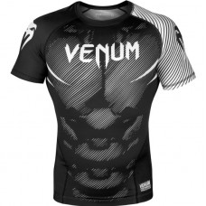 Рашгард Venum NoGi 2.0 Rashguard Short Black White