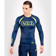 Рашгард Venum Origins Rashguard Long Sleeves Loma Edition Blue Yellow