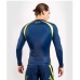 Рашгард Venum Origins Rashguard Long Sleeves Loma Edition Blue Yellow