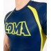 Рашгард Venum Origins Rashguard Short Sleeves Loma Edition Blue Yellow