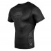 Рашгард Venum Plasma Rashguard Short Sleeves Black Black