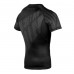 Рашгард Venum Plasma Rashguard Short Sleeves Black Black