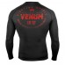 Рашгард Venum Signature Rashguard Long Sleeves Black Red