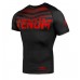 Рашгард Venum Signature Rashguard Short Sleeves Black Red