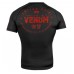 Рашгард Venum Signature Rashguard Short Sleeves Black Red