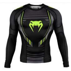 Рашгард Venum Technical 2.0 Rashguards Long Black Yellow