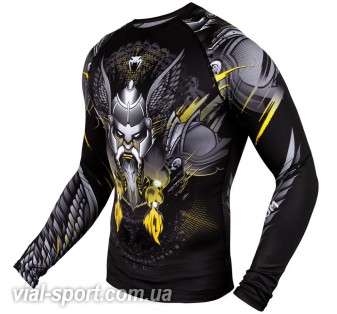 Рашгард Venum Viking 2.0 Rashguards Long Black Yellow